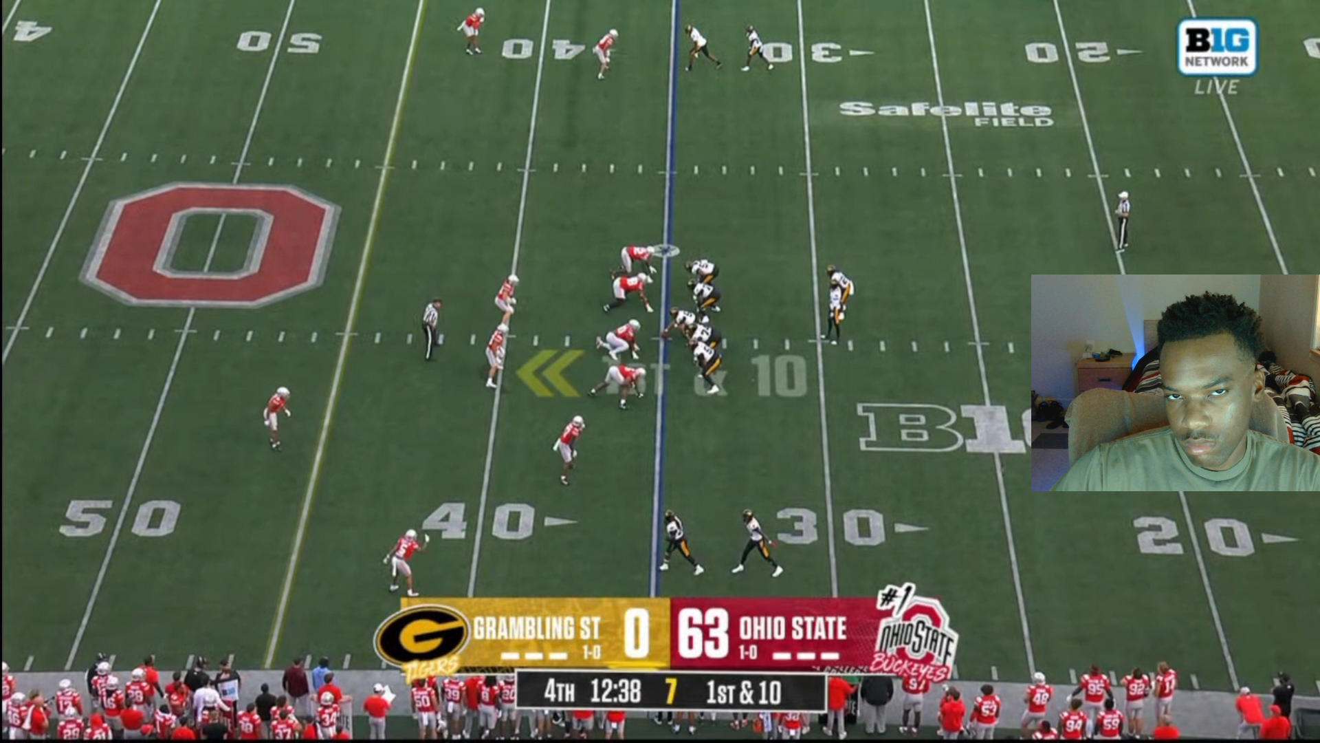 Watching Ohio State Kick Grambling A**